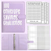 100 Envelope Challenge Binder Easy and Fun Way to save $5,050 Savings Challenges Binder Budget Binder Dropshipping